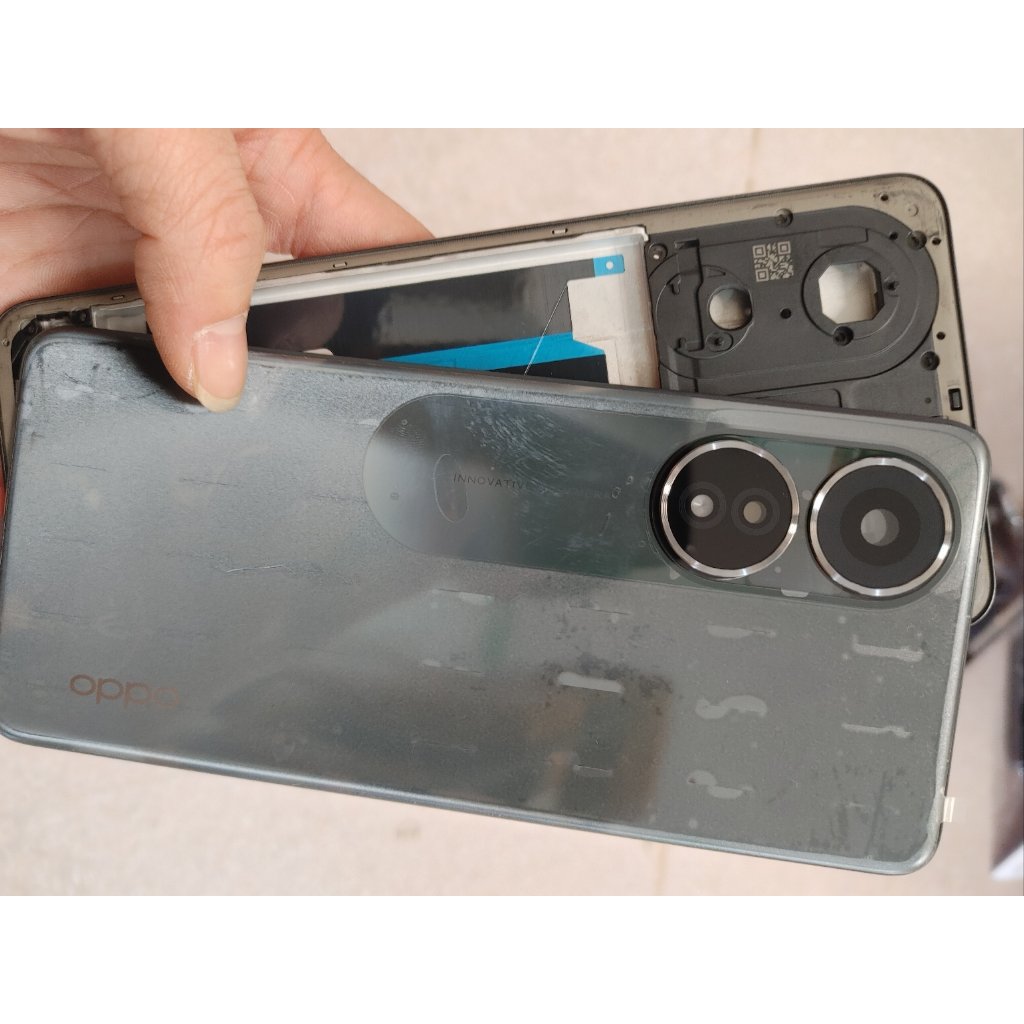 vỏ lưng xương oppo a58