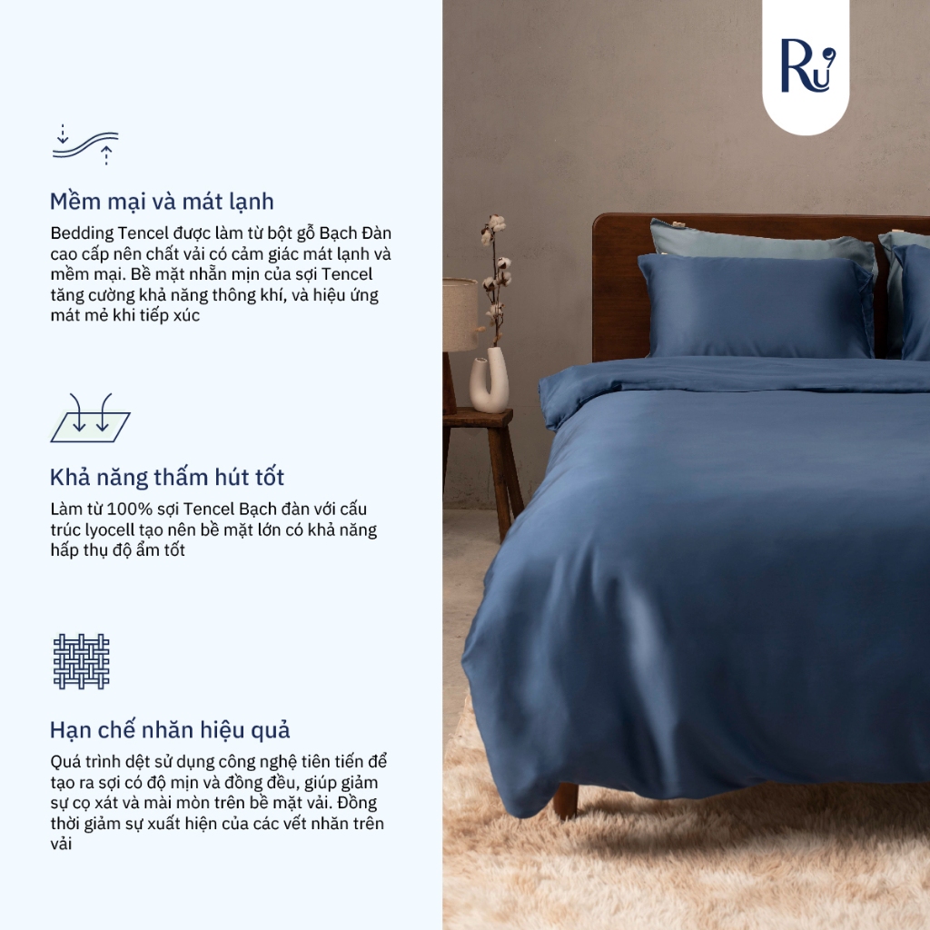 Ảnh Vỏ Ga Nệm Cotton Sateen 3