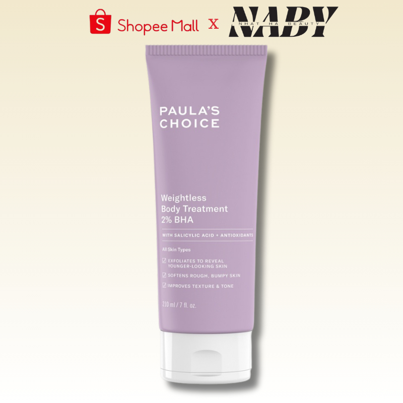 Kem dưỡng thể ngăn ngừa viêm lỗ chân lông 2% BHA Paula's Choice ...
