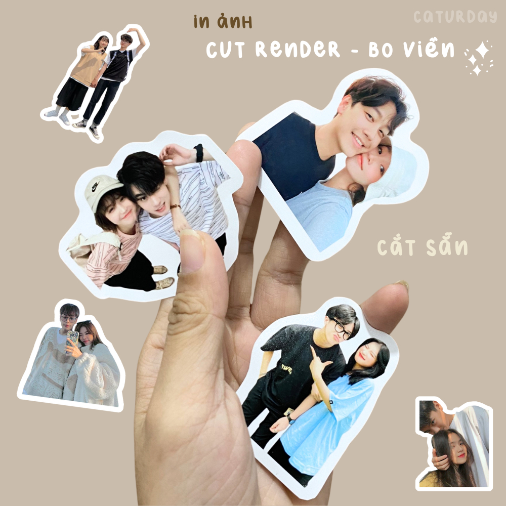 In Ảnh/Decal dán được CUT RENDER - BO VIỀN - TÁCH NỀN theo yêu cầu ...