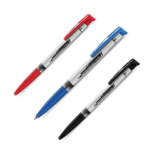 Hộp 20 bút Thiên Long 024 đủ 3 màu xanh đenđdỏ ngòi 0,7mm