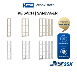 Kệ sách | JYSK Sandager | gỗ công nghiệp nhiều màu