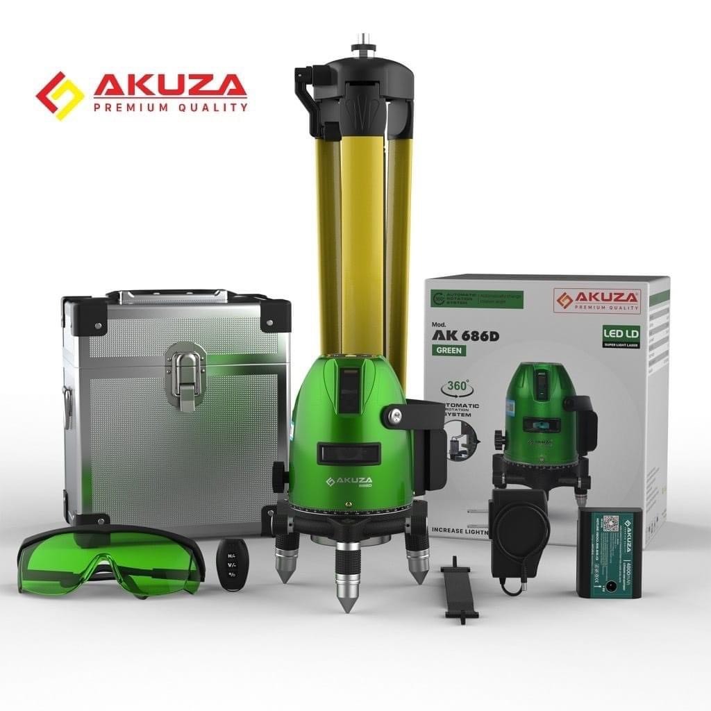 Máy Bắn Cốt Laze AKUZA AK-686D Siêu Sáng Đế Xoay 360 Độ phiên bản mới nhất 2024