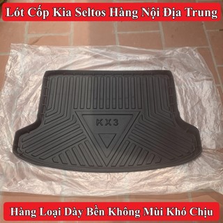 ( Hàng Loại Dày ) Lót Cốp Kia Seltos Hàng Nội Địa Trung Chống Mài Mòn Gấp Mép