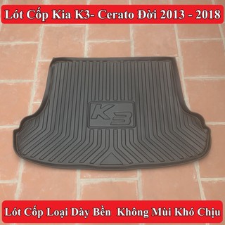 Lót Cốp Kia K3 , Cerato Hàng Loại Dày Chống Mài Mòn Nhập Khẩu Nội Địa Trung