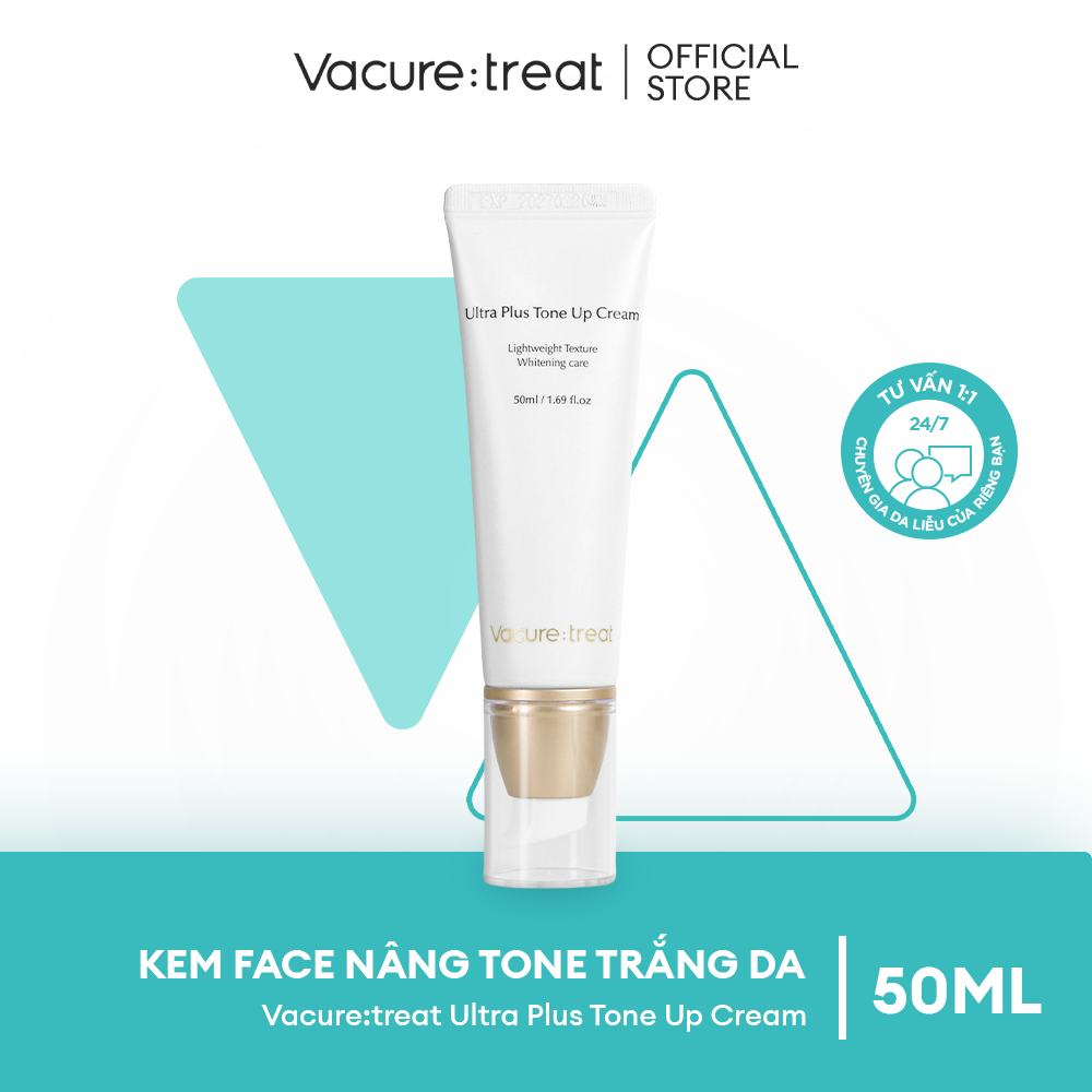 Kem Face Nâng Tông Da Vacure:treat Ultra Plus Tone Up Cream 50ml ...