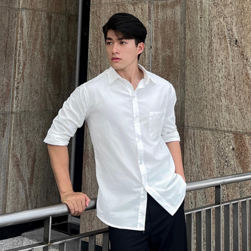Áo Sơ Mi Dài Tay RT CLASSY Form Regular Vải Cotton Mềm Mại Phong Cách Hàn Quốc