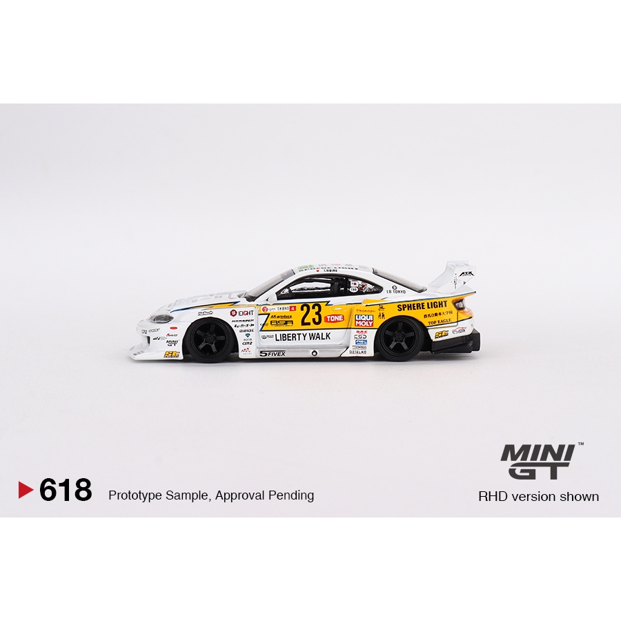 限定 LBWK Mini GT 日産 シルビア ブリスターパッケージ 1セット MINI GT 1/64 日産 LB-Super Silhouette S15 SILVIA Auto