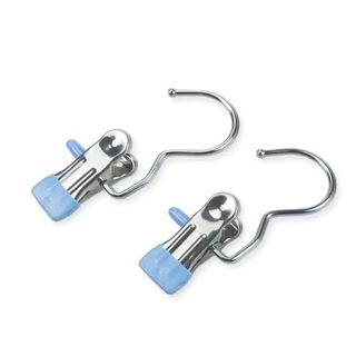 Móc Kẹp Đa Năng Chất Liệu Thép Không Gỉ, Kẹp Đa Năng, Móc Treo Đa Năng Tiện Dụng Cho Mọi Gia Đình, Vân Thỏ Beauty