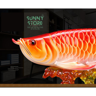 Tượng cá rồng, Kim long, Cá chép hóa rồng, Tượng phong thủy, Decor Trang trí nhà cửa, Quà tặng ý nghĩa - SUNNY