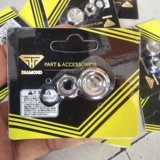DIAMOND SALAYA -  Bộ tán chụp ốc chỉnh nồi INOX304 thái V2 dành cho xe Wave Future Dream