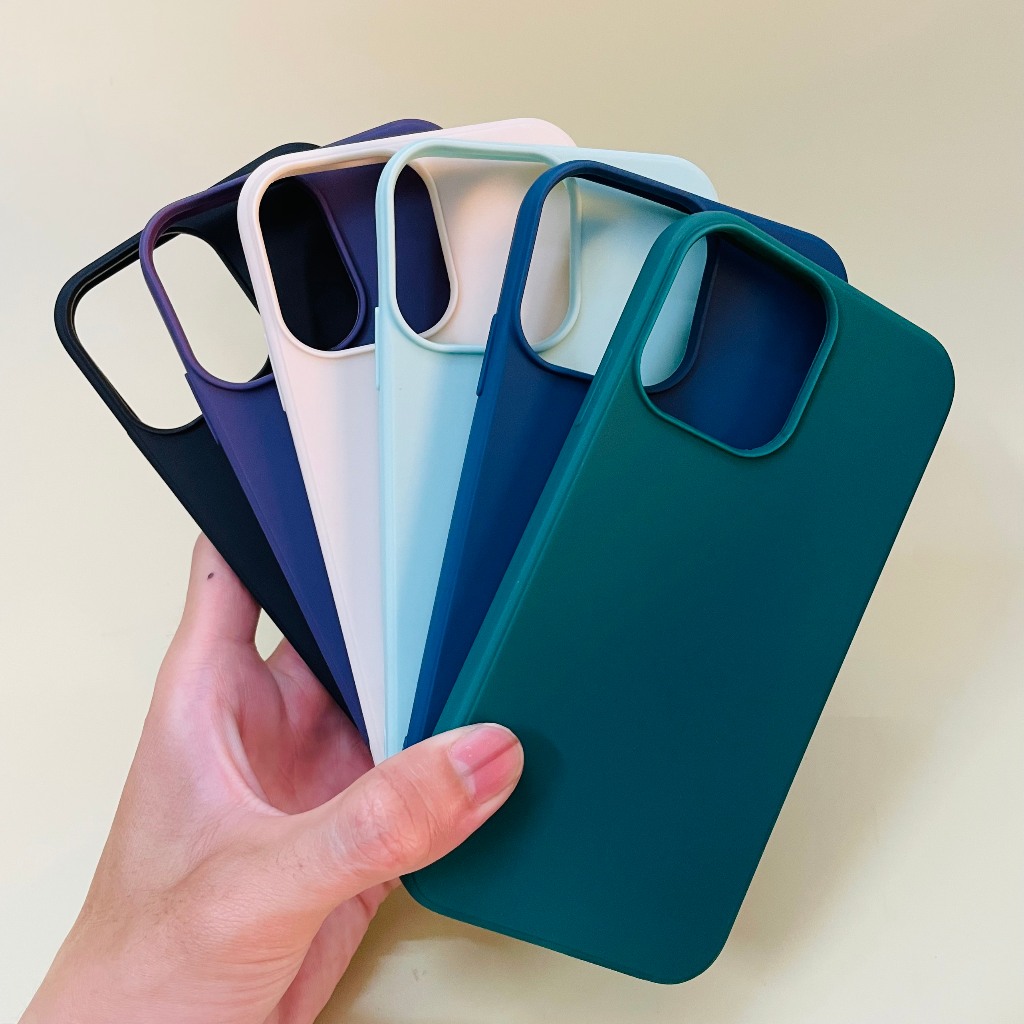 Ốp Lưng Silicon Màu Dành Cho Máy Độ XR lên 13PRO / 14PRO