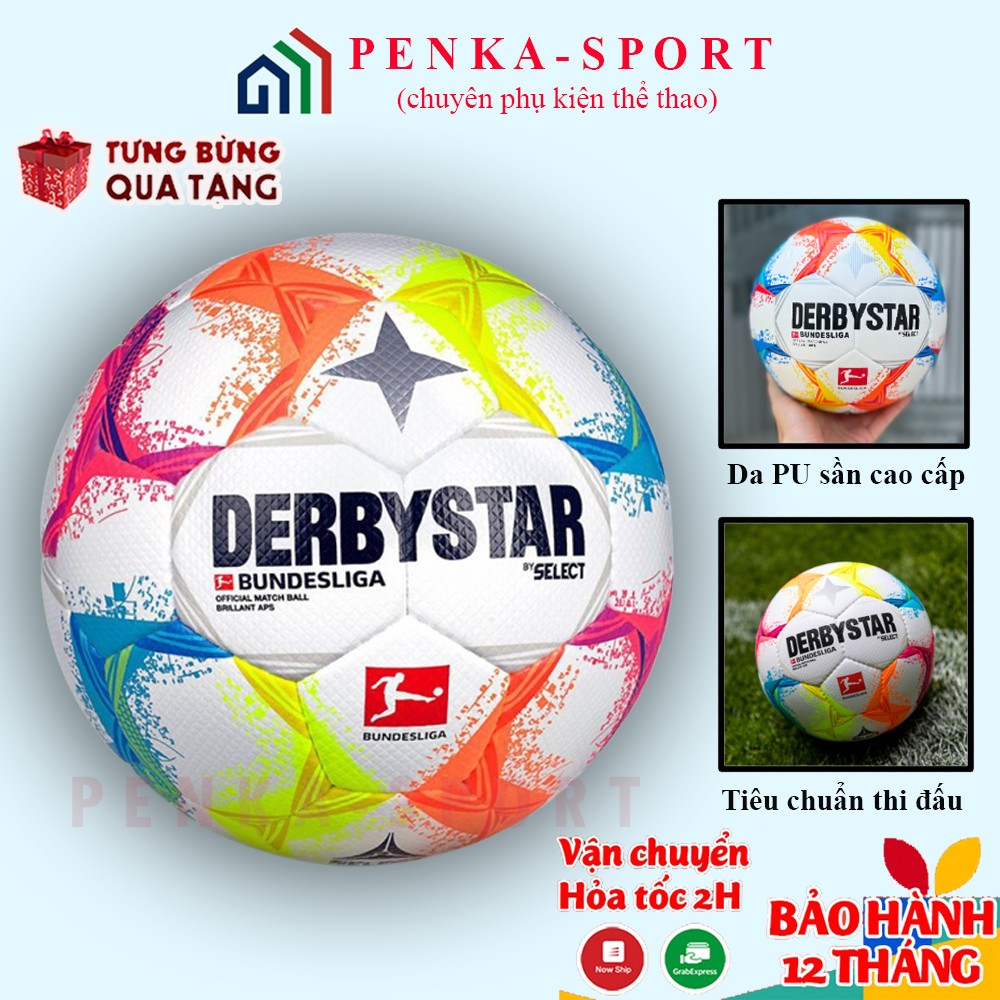 Quả bóng đá DB-Start Size 5, bóng đá đúc WC mẫu mới nhất + Tặng kim bơm, túi lưới Bảo Hành Da 12 Tháng SIÊU HOT