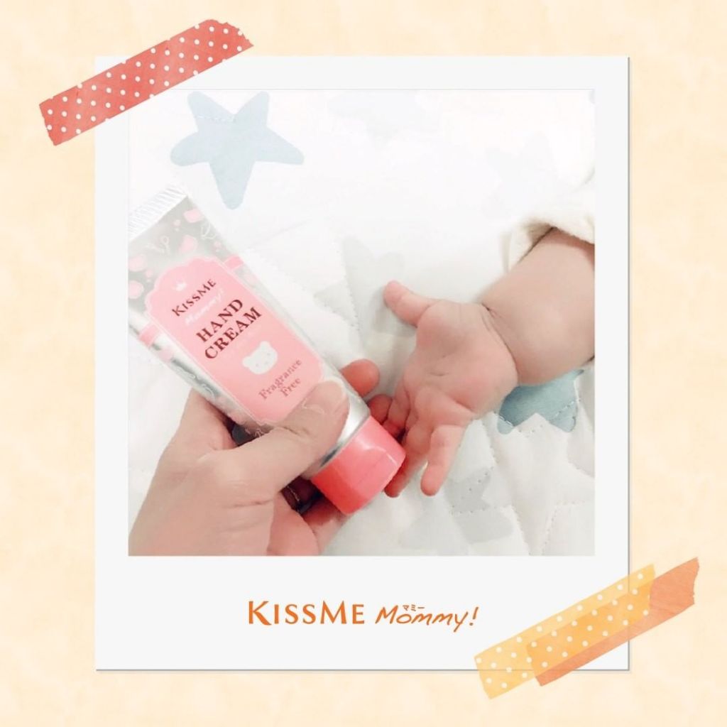Kissme Mommy Kem Dưỡng Da Tay Cho Bé Từ 06 Tháng Tuổi Và Làn Da Tay Nhạy Cảm ( 60g)
