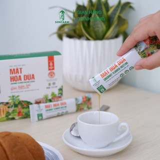 Mật hoa dừa cô đặc organic Sokfarm- dạng stick tiện lợi