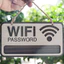 Bảng gỗ trang trí wifi password treo tường, bảng treo, dán tường trang trí decor thiết kế theo yêu cầu