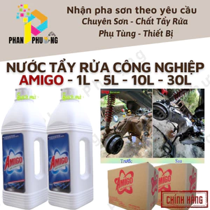 TẨY RỬA DẦU NHỚT/ NƯỚC VỆ SINH ĐA NĂNG AMIGO TẨY DẦU NHỚT 1Lít (Có Hóa đơn VAT)