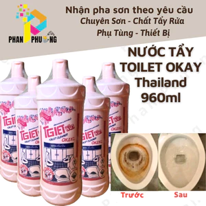 NƯỚC TẨY VỆ SINH BỒN CẦU CỰC MẠNH OKAY TGIET 960ML XUẤT KHẨU THÁI LAN