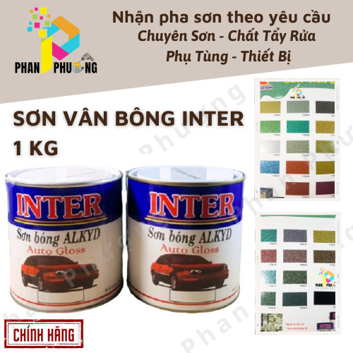 SƠN VÂN BÔNG INTER CHUYÊN DÙNG ĐẶC BIỆT 900G [CHÍNH HÃNG][CÓ XUẤT HÓA ĐƠN GTGT]