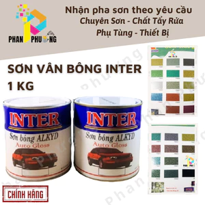 SƠN VÂN BÔNG INTER CHUYÊN DÙNG ĐẶC BIỆT 900G [CHÍNH HÃNG][CÓ XUẤT HÓA ĐƠN GTGT]