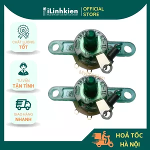 Công tắc quạt treo tường màu xanh chất lượng tốt.