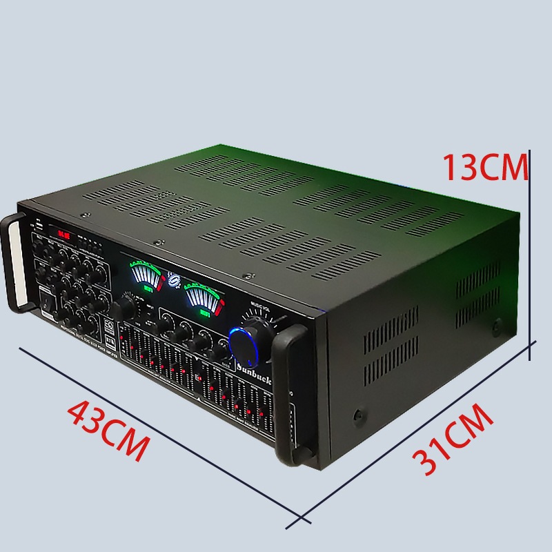 Ampli karaoke Starklok AV-8900BT bluetooth - Bộ khuếch đại công suất 900W, điều chỉnh cân bằng KTV