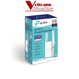 (Hot Sale) Bộ mở rộng sóng Wifi 6 TP-Link RE505X Chuẩn AX1500 siêu tốc độ - Hàng Chính Hãng