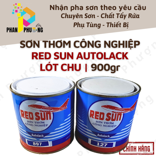 LÓT CHU_ SƠN THƠM CÔNG NGHIỆM REDSUN AUTOLACK _ 900GR (CÓ XUẤT HĐ GTGT)