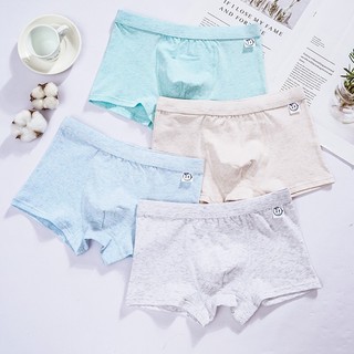 [BT25 BIG SIZE] combo 4 quần sịp nam, quần chíp bé trai size đại chất liệu cotton tự nhiên 45-65kg