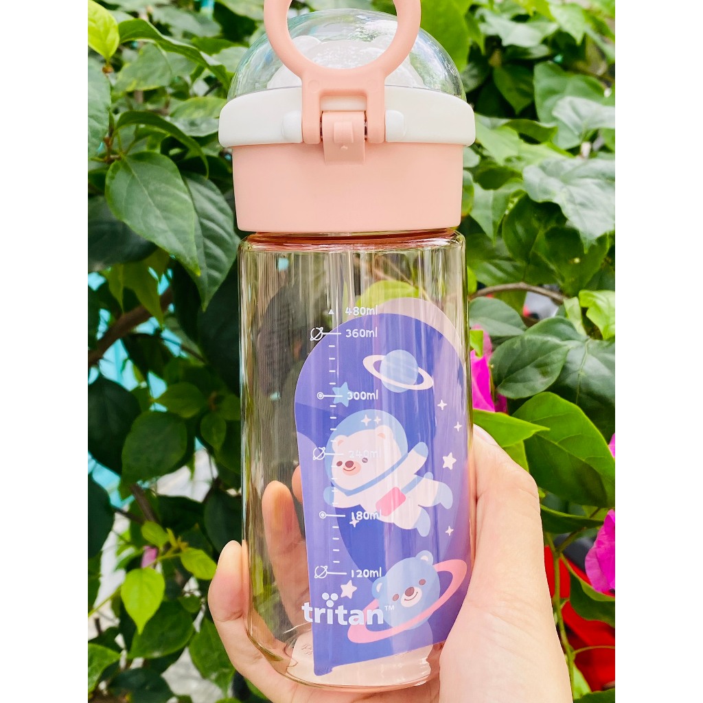 Bình nước Kita Boo INOCHI dung tích 480ml và 620ml dễ thương