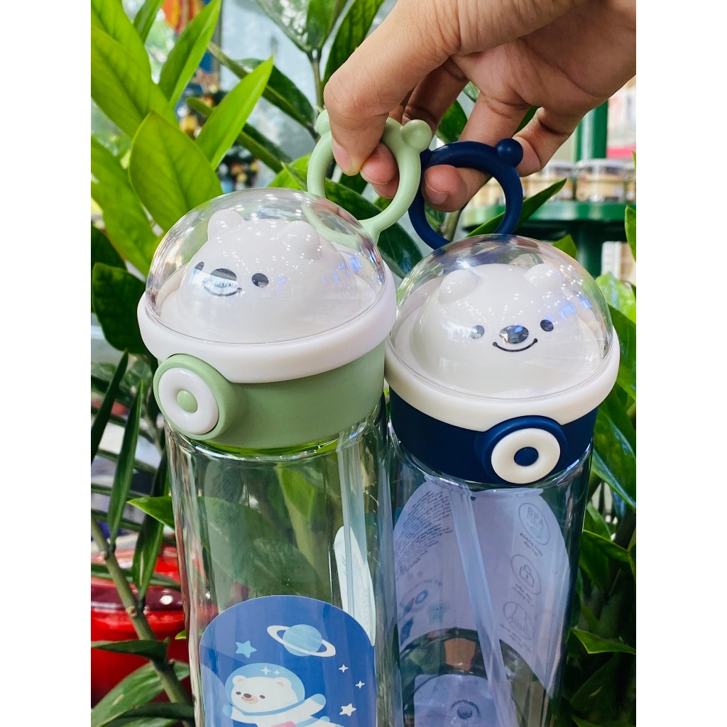 Bình nước Kita Boo INOCHI dung tích 480ml và 620ml dễ thương