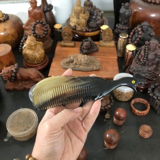 Lược Sừng Trâu Xuất Nhật Cao Cấp Bảo Vệ Suôn Mượt Giảm Gãy Rụng Tóc giá Xưởng