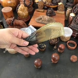 Lược Sừng Trâu Xuất Nhật Cao Cấp Bảo Vệ Suôn Mượt Giảm Gãy Rụng Tóc giá Xưởng