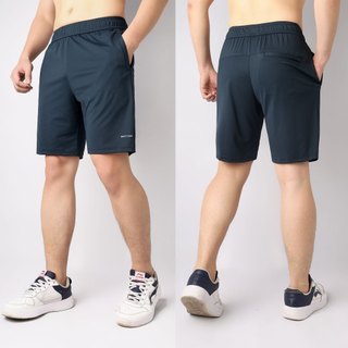 Quần short thể thao nam thun lạnh MENTORIS chất vải siêu co giãn, siêu mát siêu thoáng khí MSR12