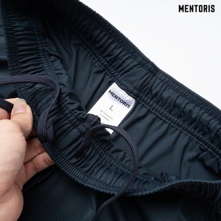 Quần short thể thao nam thun lạnh MENTORIS chất vải siêu co giãn, siêu mát siêu thoáng khí MSR12