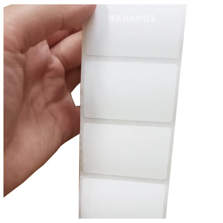 [THÙNG 100 CUỘN] Decal giấy in tem nhãn dán in mã vạch 50x35 cuộn tem trà sữa 5x3.5 cm tem phụ 50*35 [100 CUỘN]