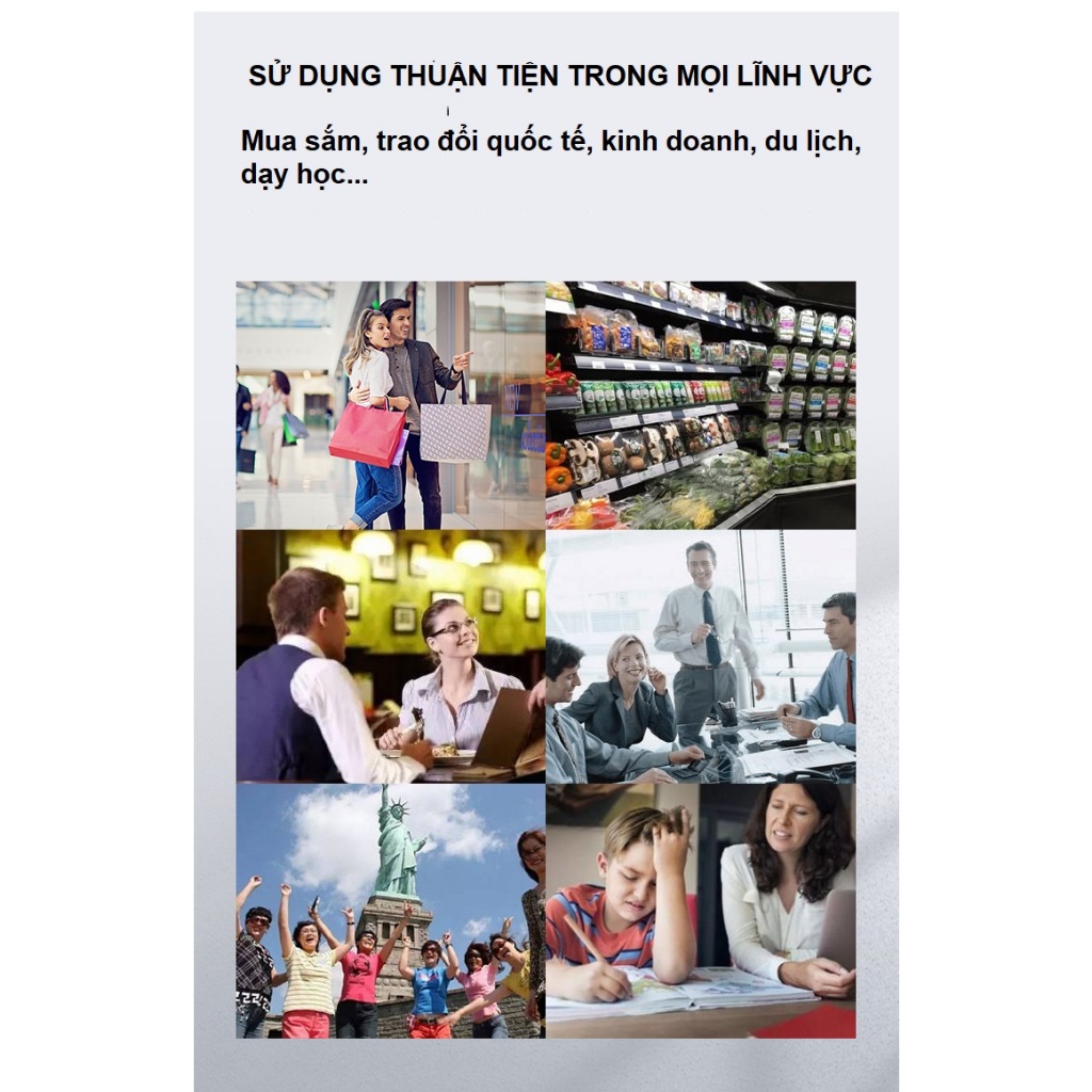 Bút Quét Dịch và Tra Từ Điển Thông Minh 2026 JOHNSON hỗ trợ 160 Ngôn Ngữ có màn hình cảm ứng 3 inch, hỗ trợ kết nối WIFI