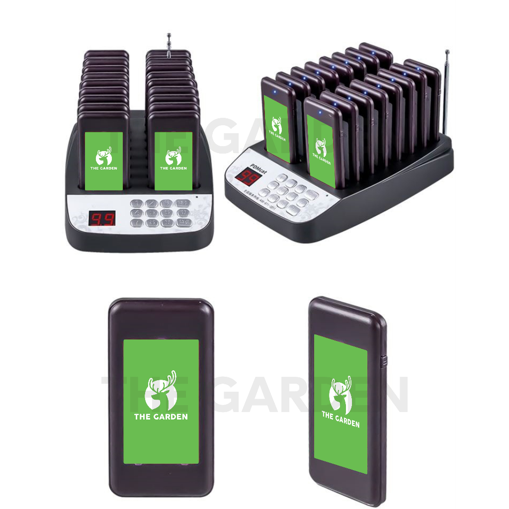 BỘ THẺ RUNG order 16 thẻ GREENBAR gọi khách tự phục vụ tầm xa 100m - ảnh 9