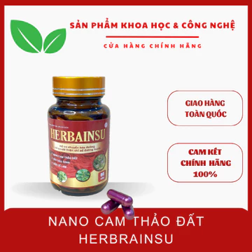 [CHÍNH HÃNG - LỌ 60 VIỆN ] Viên tiểu đường HERBAINSU hỗ trợ chuyển hóa đường, cải thiện chỉ số đường huyết