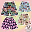 Quần Đùi Cute Dễ Thương Quần Short Lững Cartoon Nam Nữ Hoạt hình -Quần đùi thun cotton mặc nhà thể thao unisex