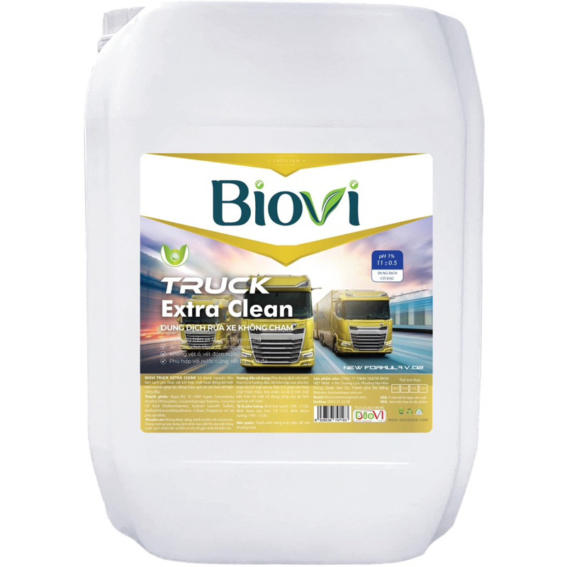 Dung dịch rửa xe không chạm Bio truck extra clean (Can 20 lít) | Shopee ...