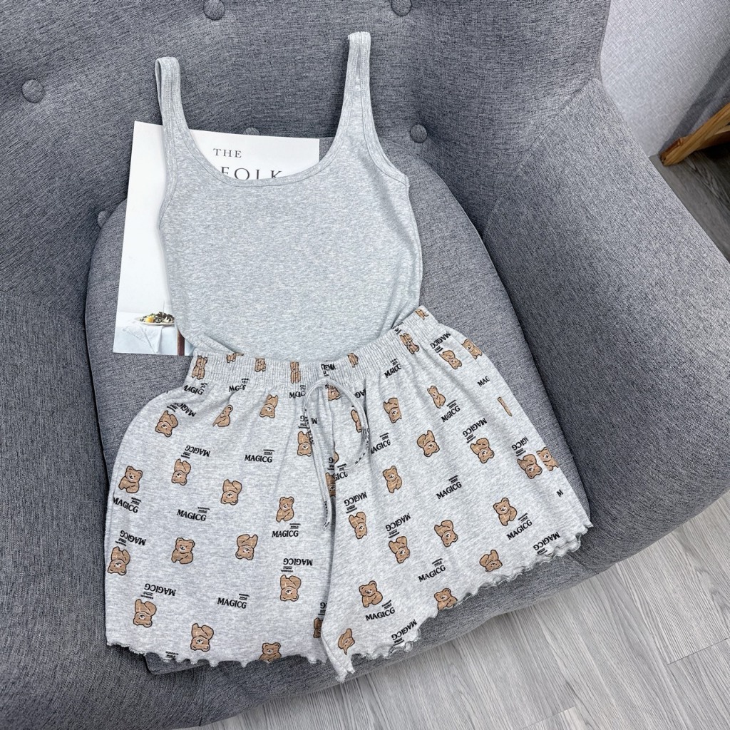 BỘ 80 GẤU NÂU ÁO GHI