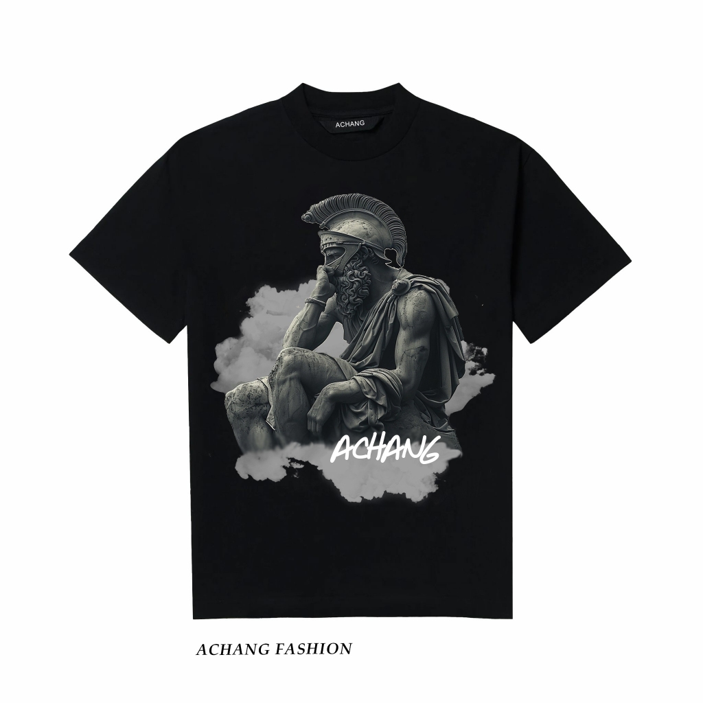 Áo Thun Unisex Ancient Greece 100% Cotton  Achang Local Brand Chính Hãng