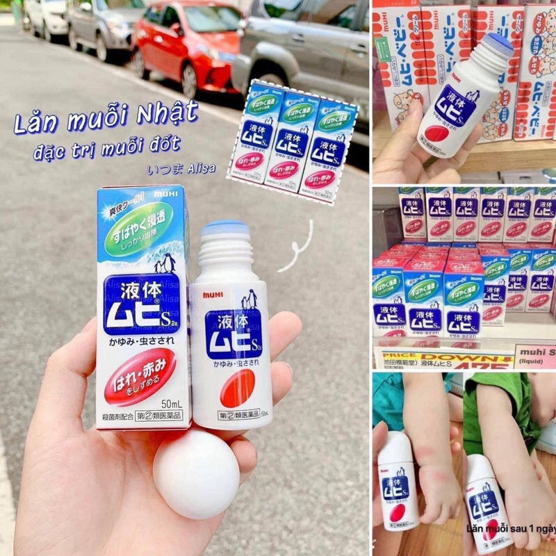 Lăn Muỗi MuHi xuất xứ Nhật