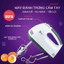Máy Đánh Trứng Cầm Tay 7 Tốc Độ - Máy Đánh Trứng Mini Đa Năng - Động Cơ Lõi Đồng Mạnh Mẽ