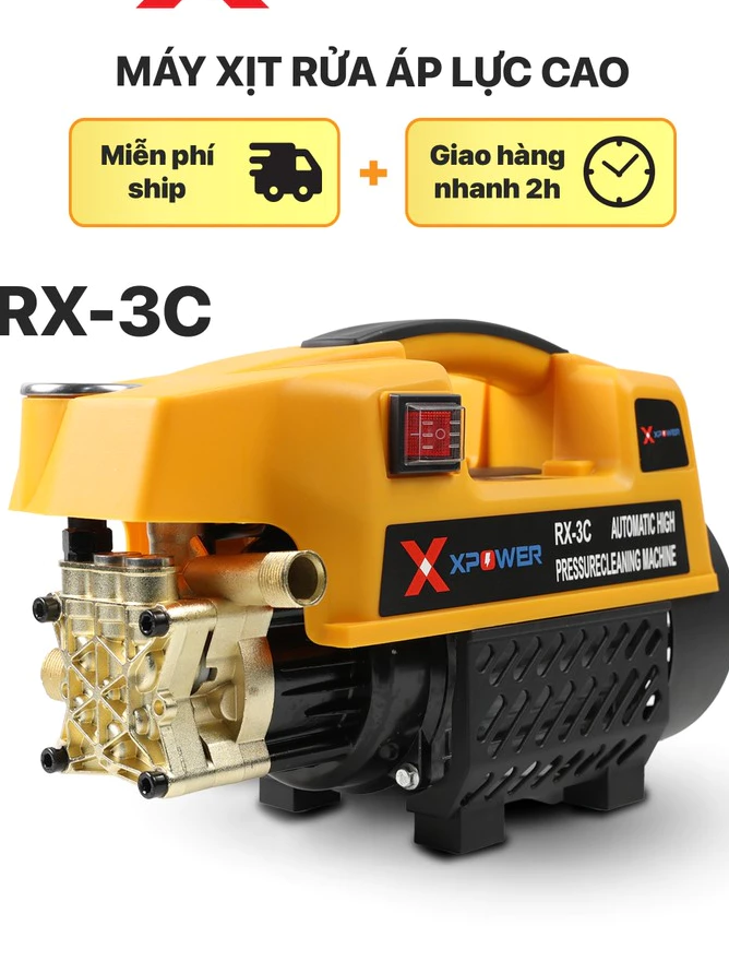 Máy xịt Rửa Xe 3800W XPOWER RX-3C