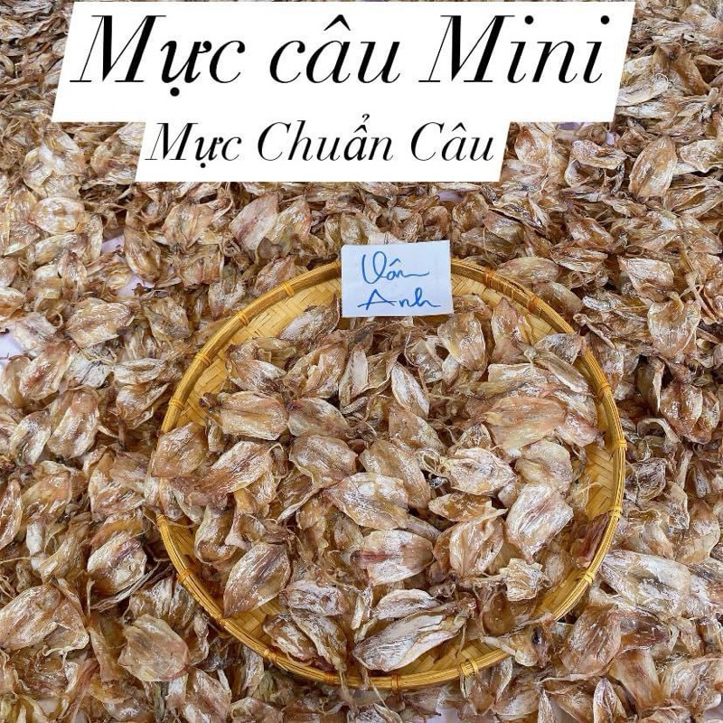 (Giá Tận gốc )Mực Khô Chuẩn Câu Mới (Size MiNi )còn nháy khi tươi ...