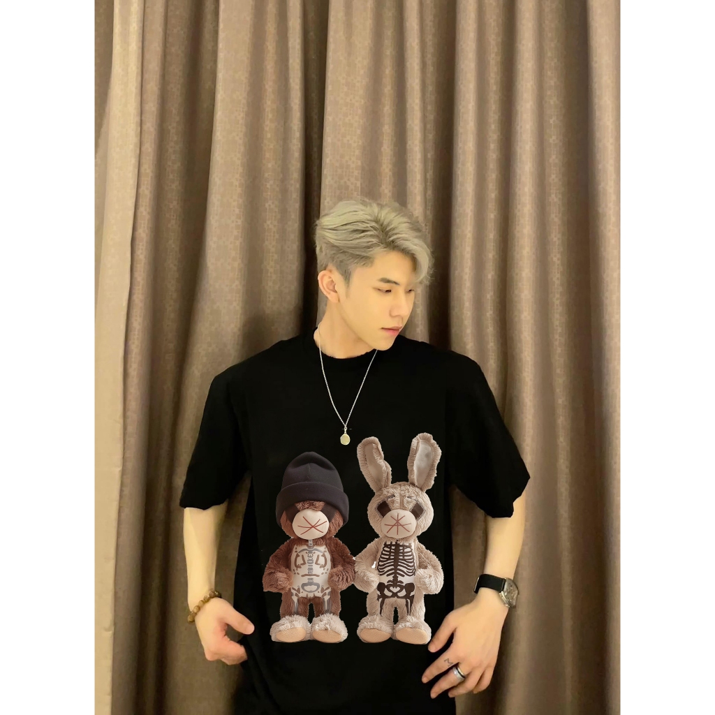 Áo Thun Unisex Rabbit Double 100% Cotton  Achang Local Brand Chính Hãng