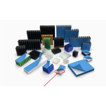 nhôm tản nhiệt CNC có keo dán cho ic,fet, chipset, card wifi,SSD m2… tản nhiệt cho các linh kiện sử dụng cường độ cao