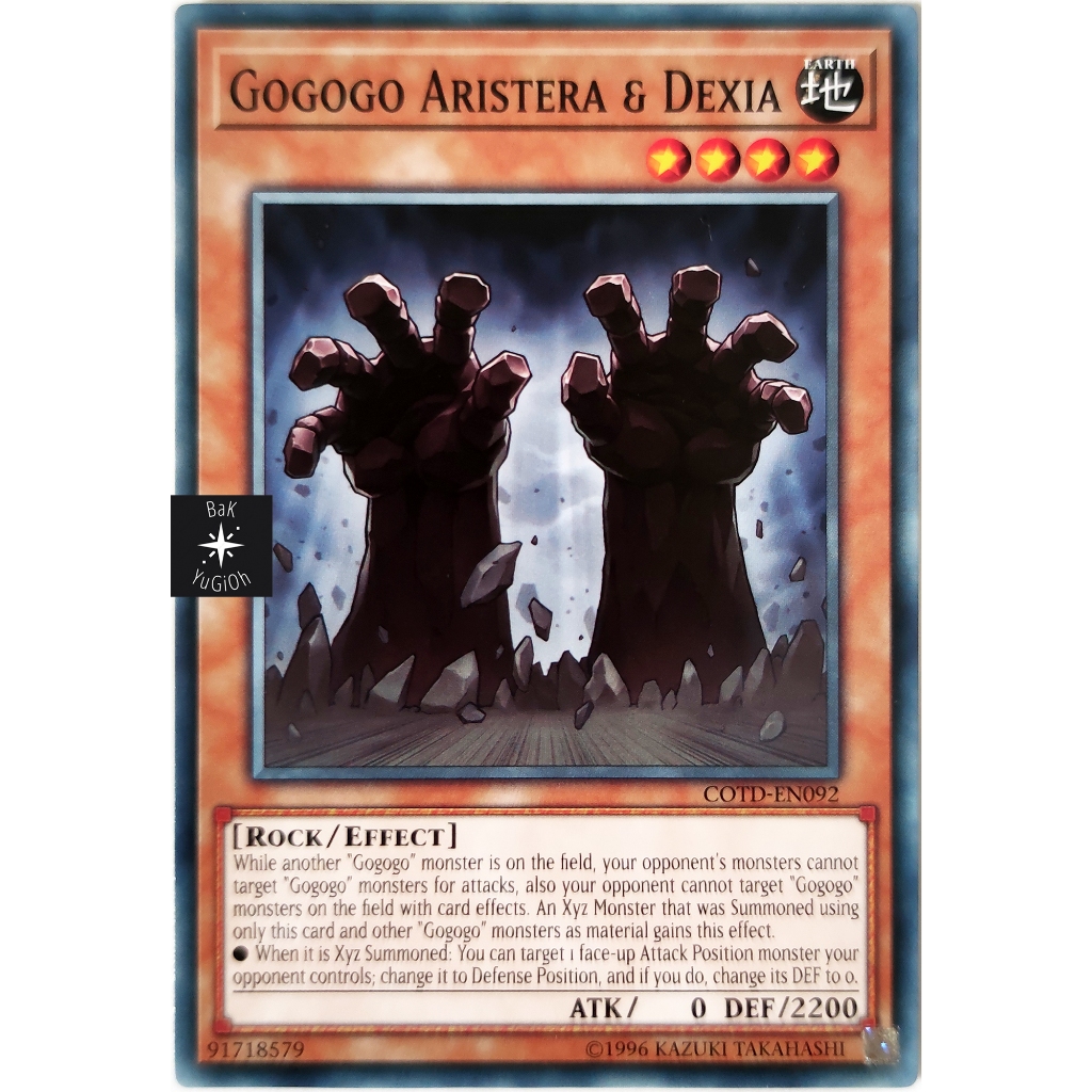 Gogogo Aristera & Dexia - MP18-EN097 - Common - 1st Edition
